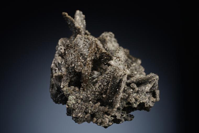 SMITHSONITE on TENNANTITE after CHALCOCITE